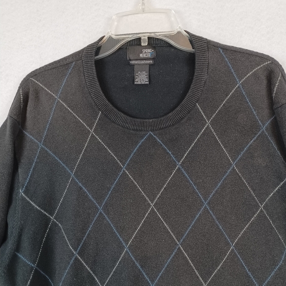 Spring + Mercer cotton and cashmere blend sweater Sz XL - Picture 4 of 7